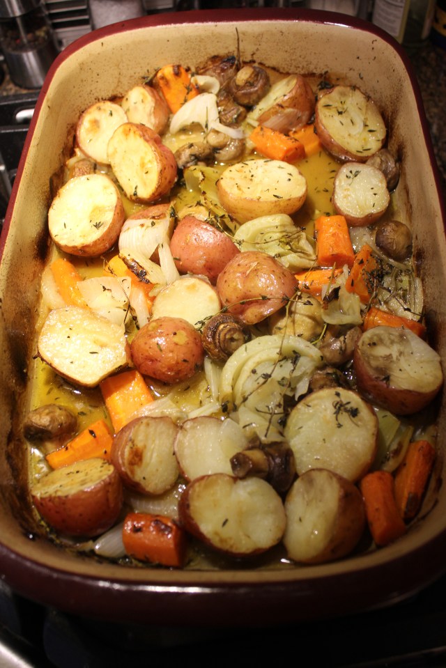 Roasted veggies Kel's Cafe