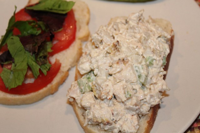 Chicken salad sandwich