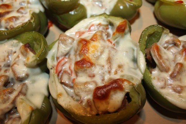 Kel's cheesesteak pepper up close