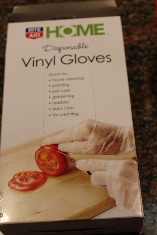 Vinyl gloves