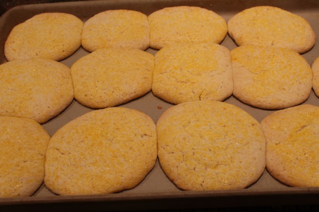 Meyer lemon cookies