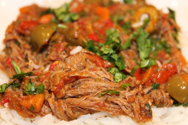 Kel's Ropa Vieja up close