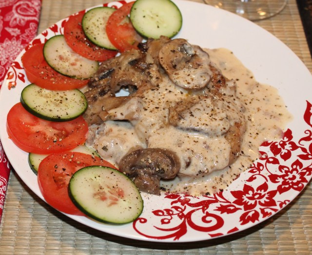Kel's Smothered Slow Cooker Pork Chops