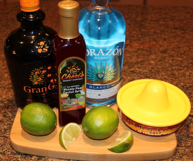 Kel's Prickly Pear Cactus Margarita ingredients