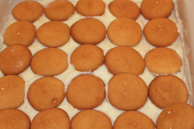 Layer with vanilla wafers