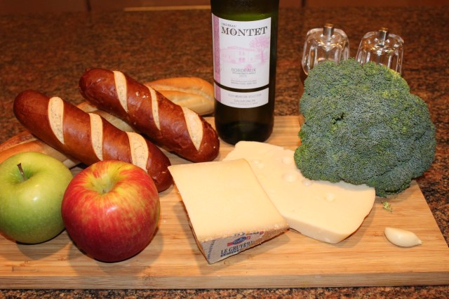 My Fat Dad's Cheese Fondue ingredients