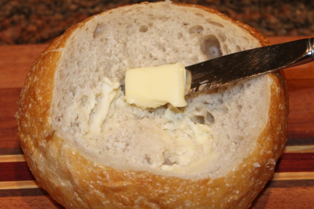 Butter bread bowl