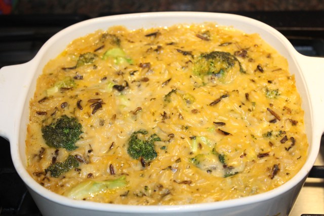 kels-broccoli-cheddar-and-wild-rice-casserole