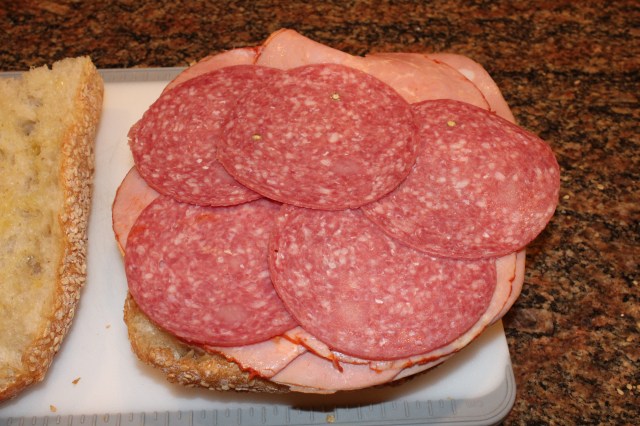 Where's the meat for Kel's Muffulettas