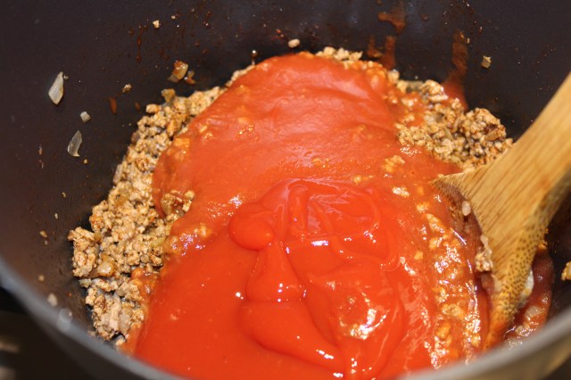 Add in tomato-based products