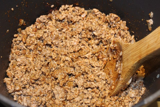 Add spices, etc. to Ke's homemade chili sauce