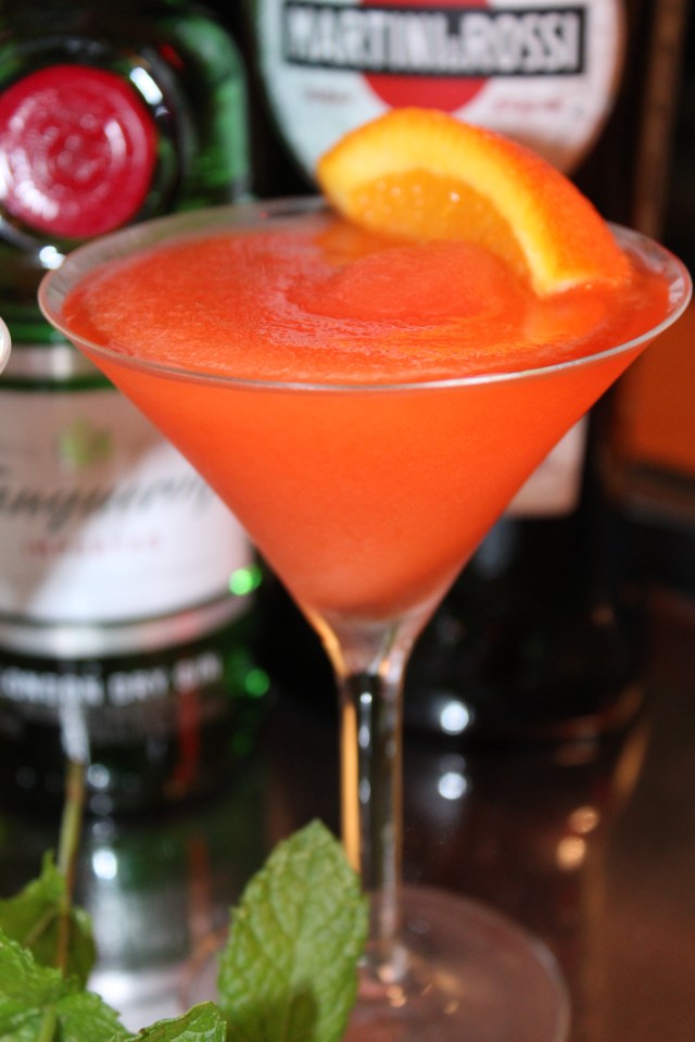 Kel's Cafe Frozen Negroni