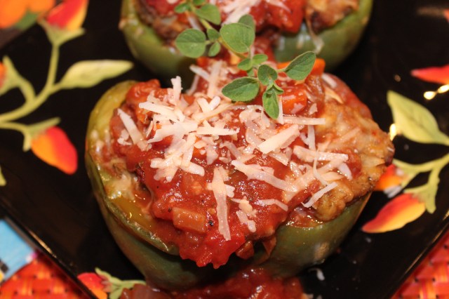 Kel's Meatball Sub Stuffed Peppers