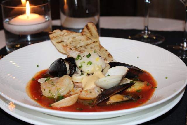 State View's seafood entree