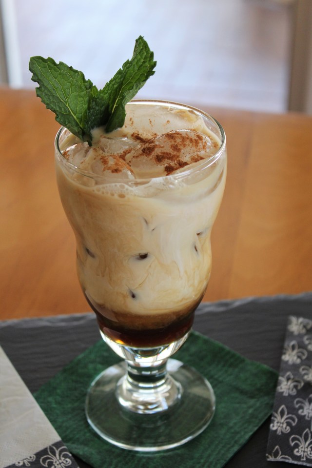 Kel's Minty Iced Irish Coffee for one