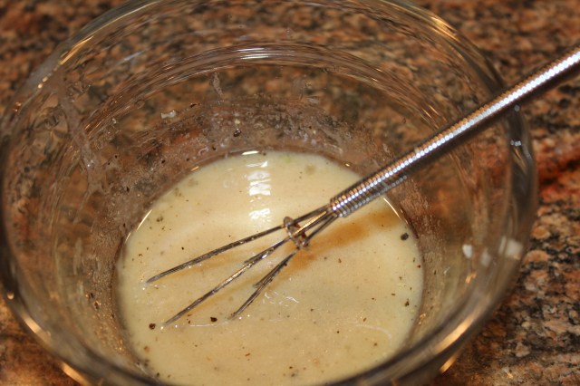 Kel's Cafe Tuna Pan Bagnat marinade