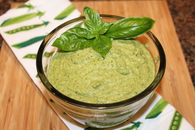Kel's sweet pea pesto