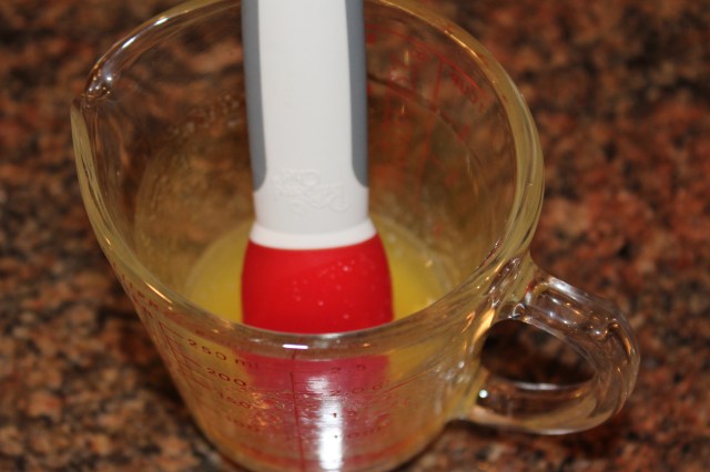 Garlic butter sauce for Kel's drop biscuits