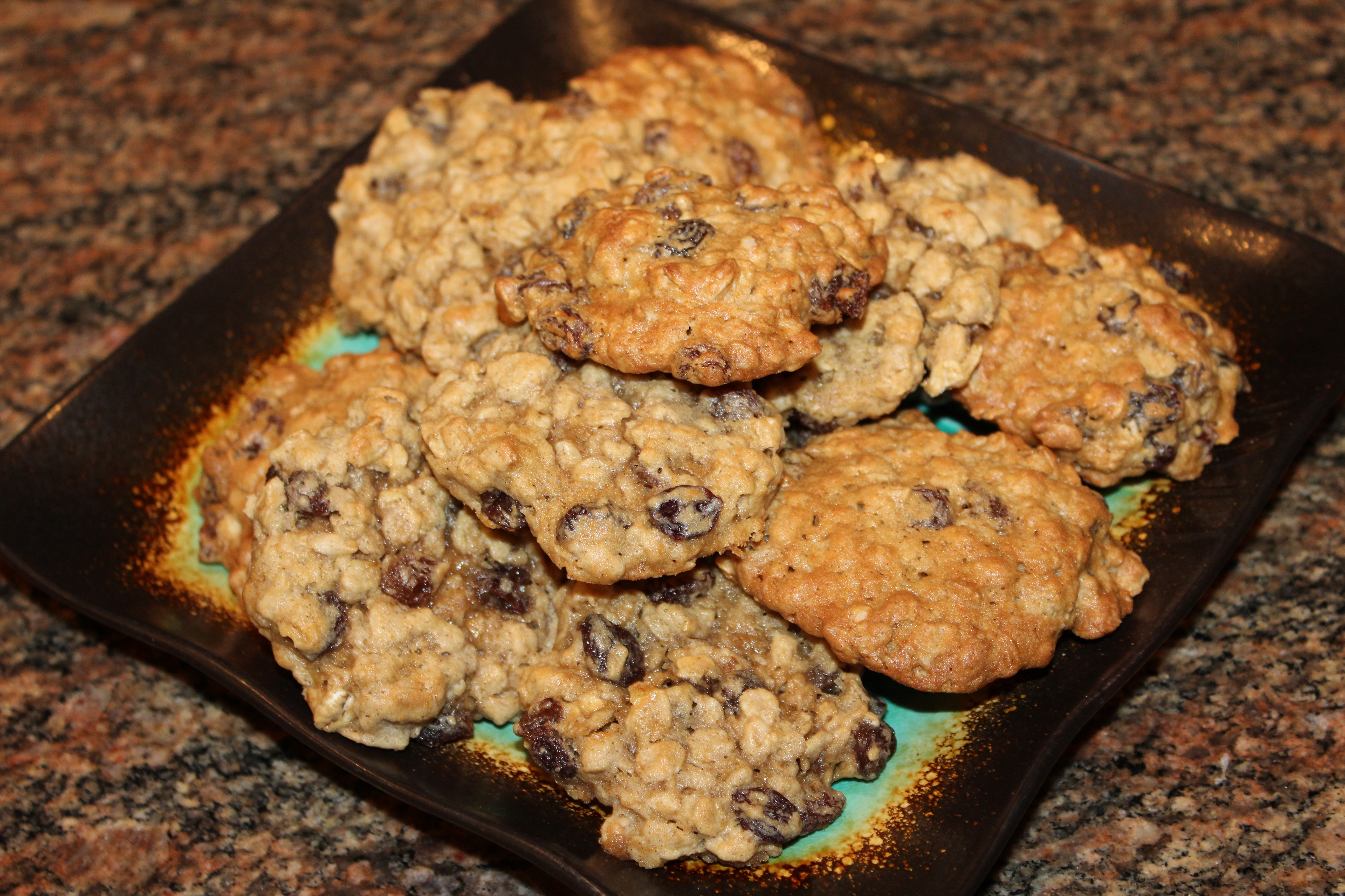 Kel's Oatmeal raisin cookies
